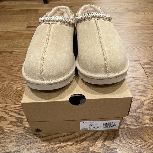 UGG TASMAN DRIFTWOOD SUEDE SHOES WOMEN'S SLIPPERS - Picture 4 of 5